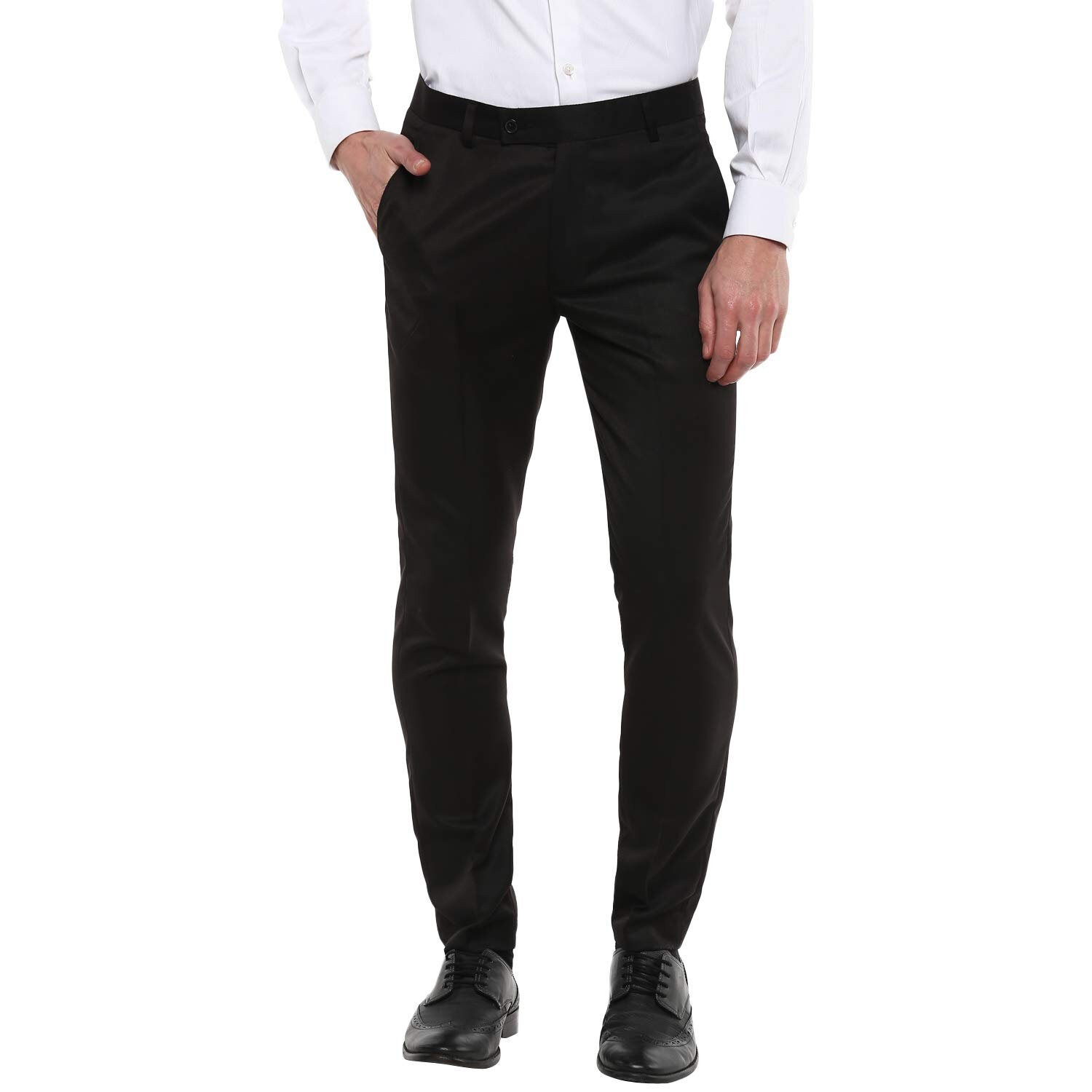 black formal pants