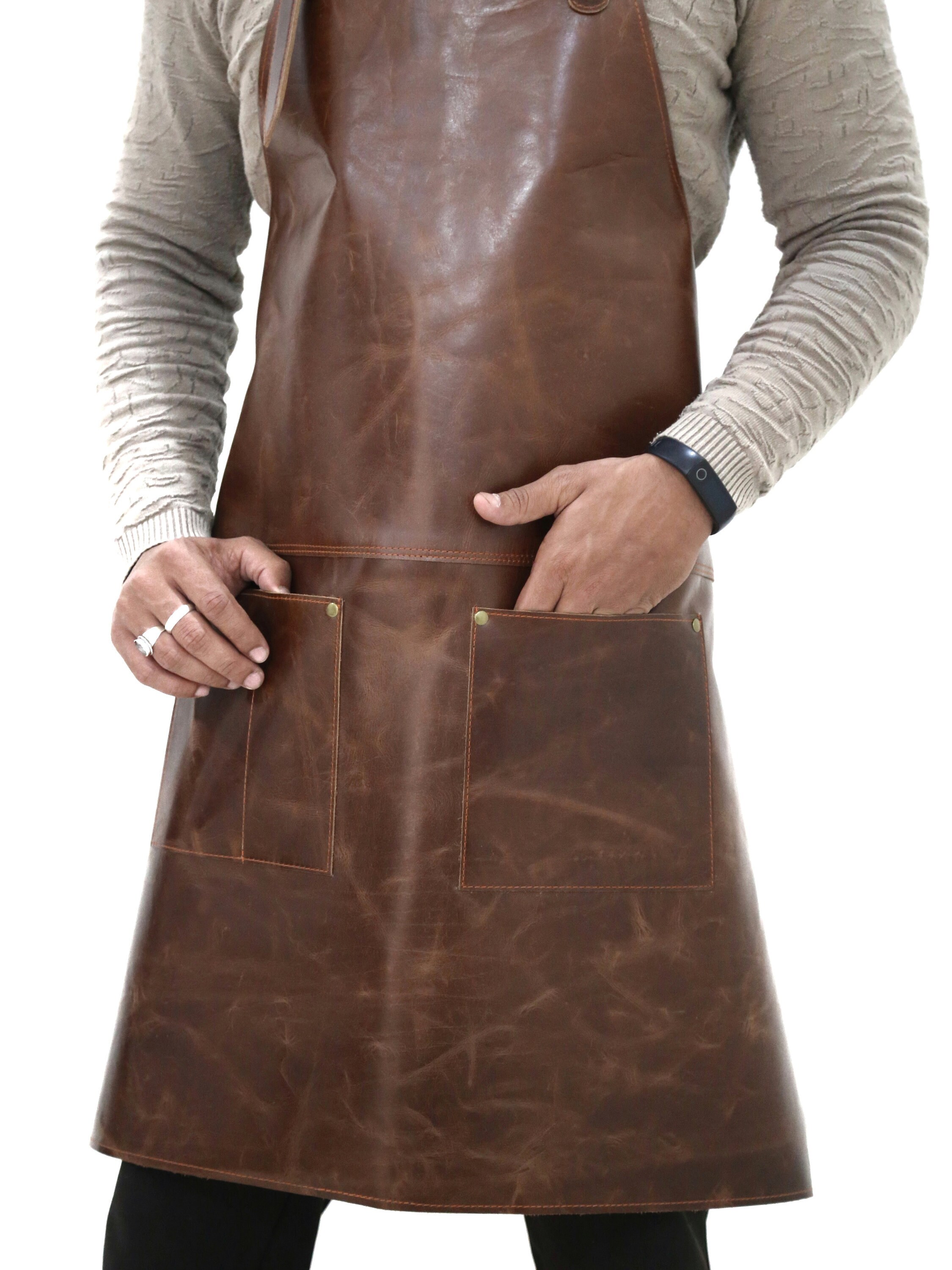 Leather Apron For Chefs Butchers Artisans Carpenters Etsy