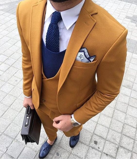 Mustard Mens Jacket - Etsy