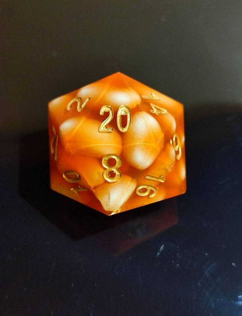 Handmade Baked Beans Chonk D20 Role Playing Game RPG Warhammer 40k
