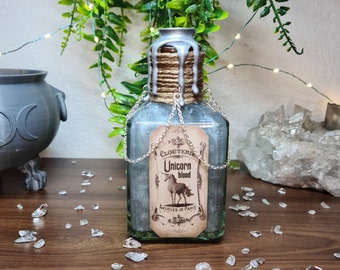 Potion de sang de licorne | Harry Potter | fantaisie | Potion magique | Donjons & Dragons | Décoration | potion magique | Sang de Licorne |