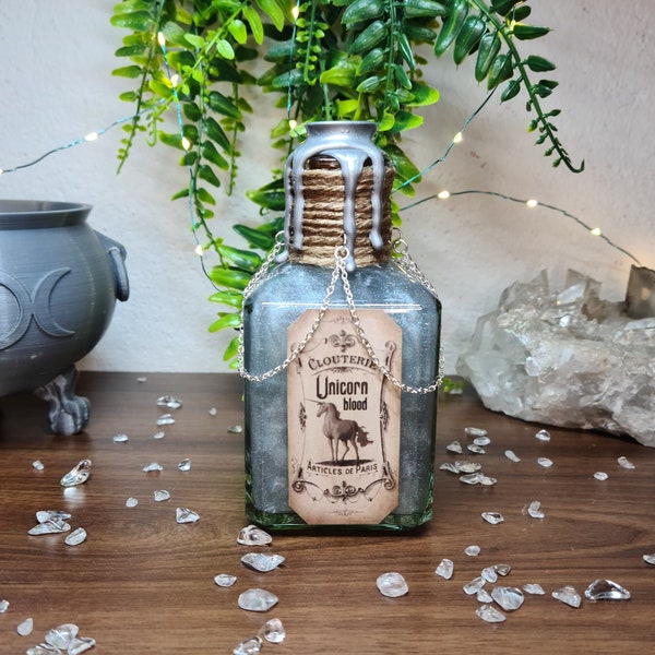 Potion de sang de licorne | Harry Potter | fantaisie | Potion magique | Donjons & Dragons | Décoration | potion magique | Sang de Licorne |