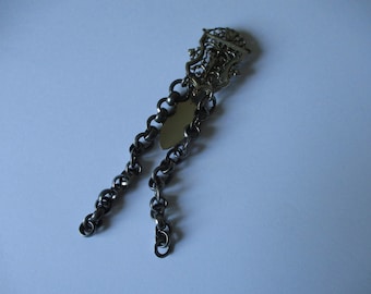 Antique Victorian Chatelain two chains