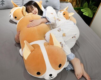 fat corgi plush