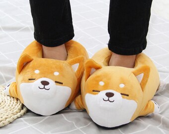 cute dog slippers