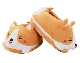 corgi slippers