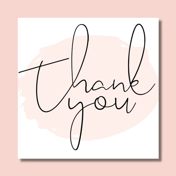 Thank You Tags - Etsy