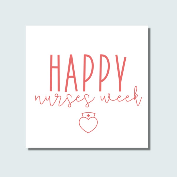 Happy Nurses Week - Etsy