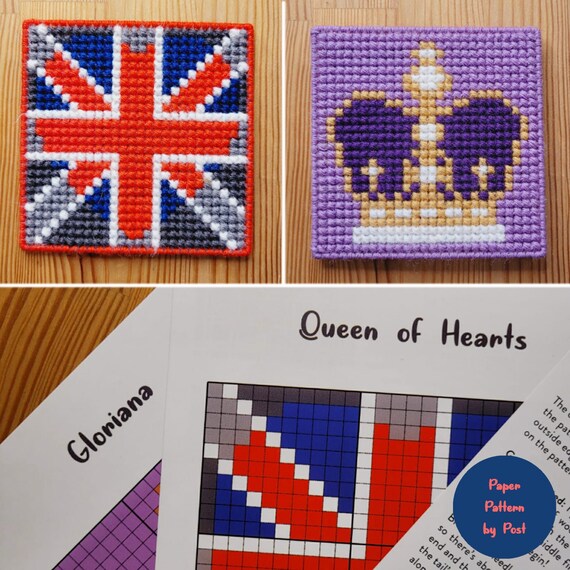 Platinum Jubilee Cross Stitch Pattern Paper Cross Stitch Etsy
