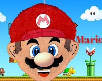 Super Mario Pinata Etsy Super Mario Pinata Etsy