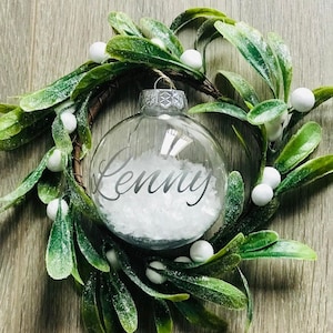 Personalized Christmas ball