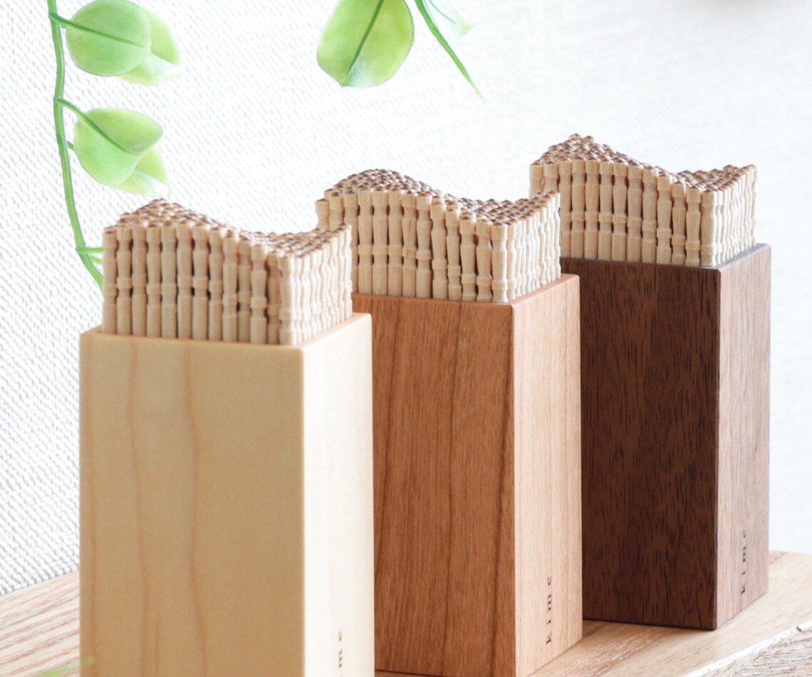 Japanese Crafts kime toothpick stand Etsy