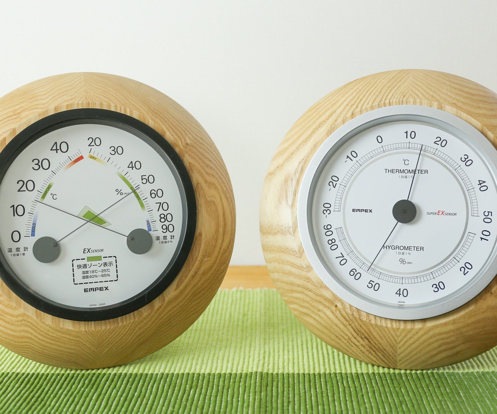 Japanese Crafts Thermometer and Hygrometer Etsy