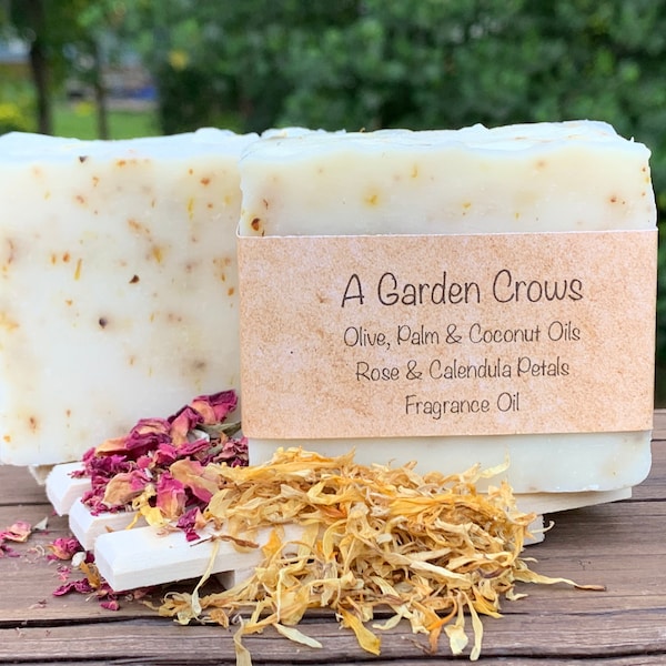 A Garden Crows - Natural Handcrafted Soap -