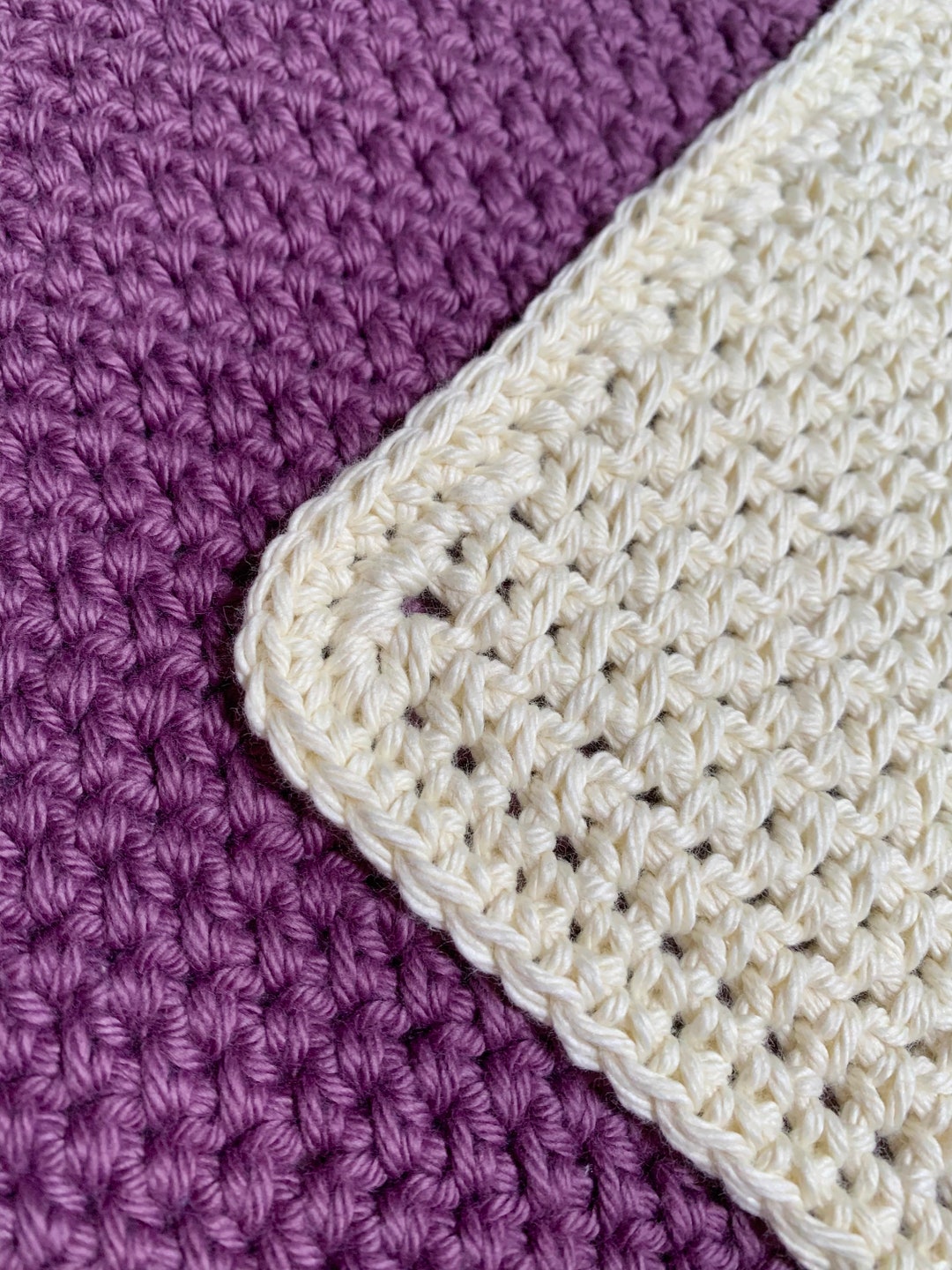 Crochet Dish Cloths Crochet Kitchen Dish Cloths Crochet Cotton Etsy