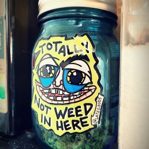 Stash Jar sticker