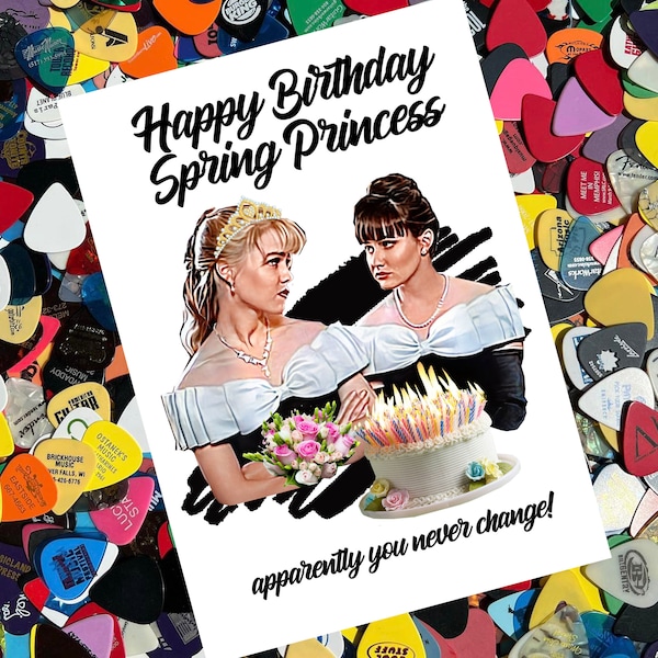 90210 // Brenda // Kelly // Birthday Card // Bestie // Humor