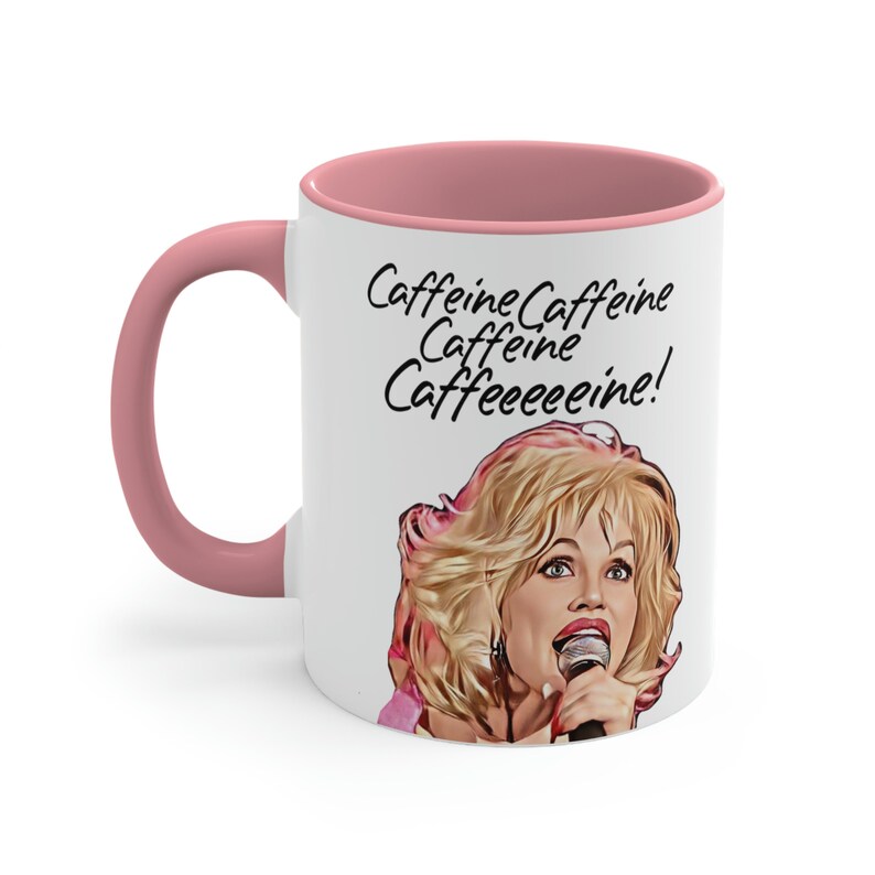 Dolly Parton // Caffeine Jolene Coffee Mug Etsy