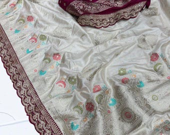 Designer Sarees | Wedding, Party Wear & More | Dola Silk Saree
