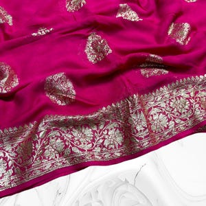 Viscose Georgette Saree