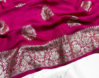 Viscose Georgette Saree