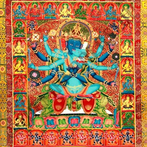 Chakrasmavra Tibetan Buddhist Tantra Thangka 3