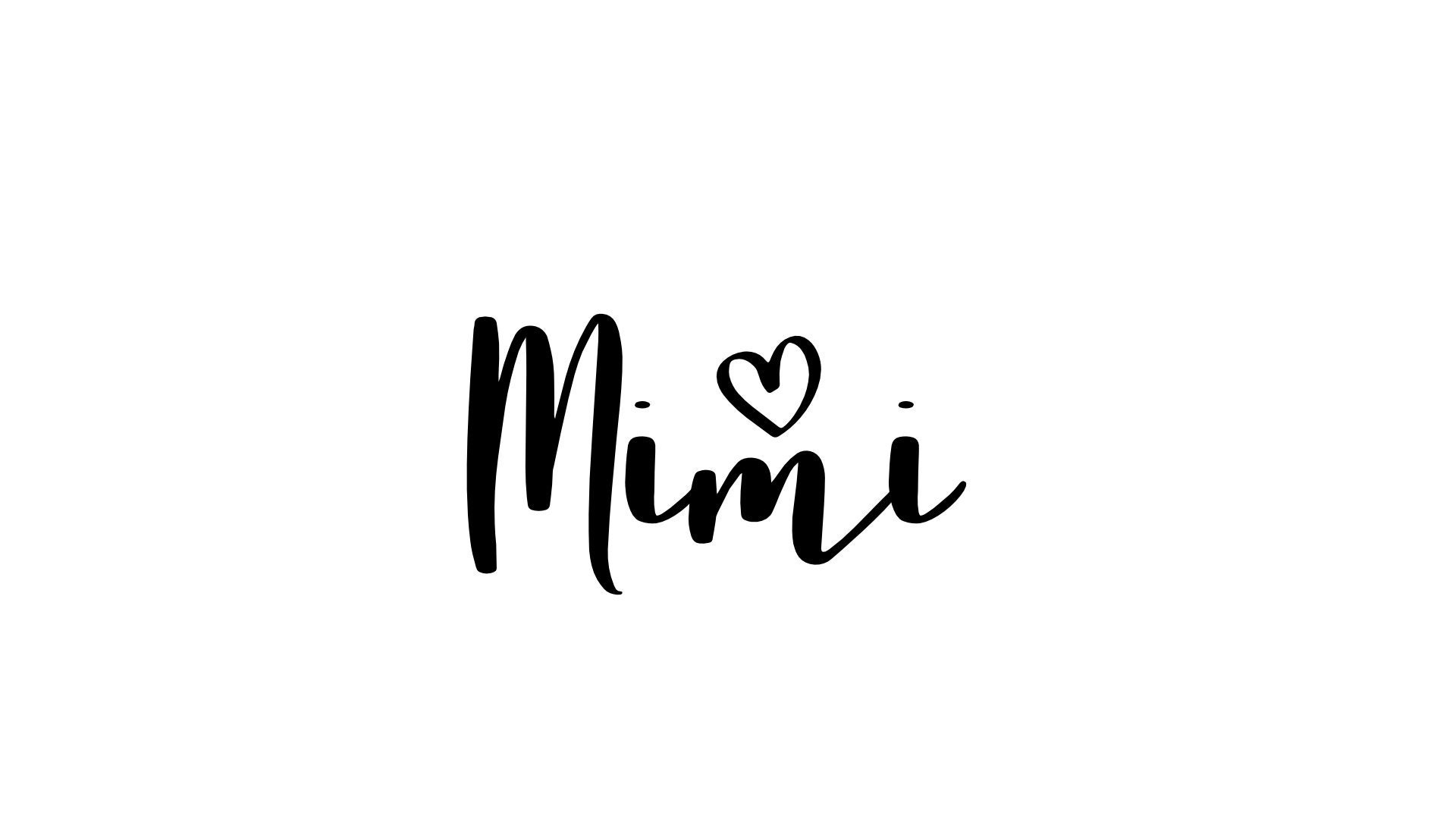 Mimi Heart SVG, Mimi Svg, Png, and Jpg Files Included Etsy