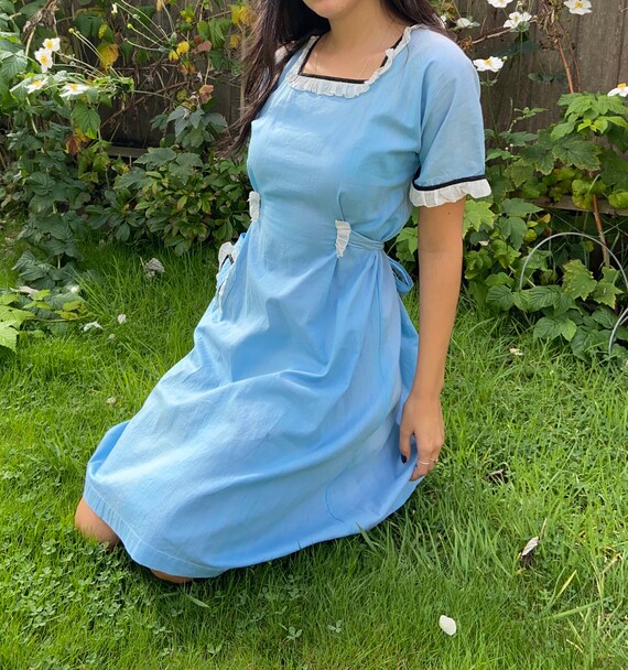 vintage diner dress
