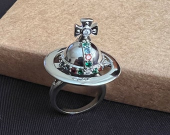 NEW POISON ORB RING SILVER SV925