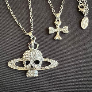 VIVIENNE WESTWOOD Necklace Skull Orb JAPAN