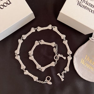 Vivienne Westwood Dogbone Necklace and Bracelet Set - Etsy