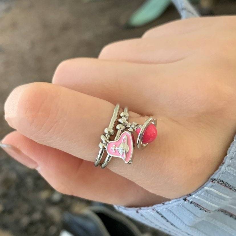 nanan bijouxxx ナナンビジュー my world ring Nana Eyes Ring, Sterling Silver Jewelry, Made to Order - Etsy