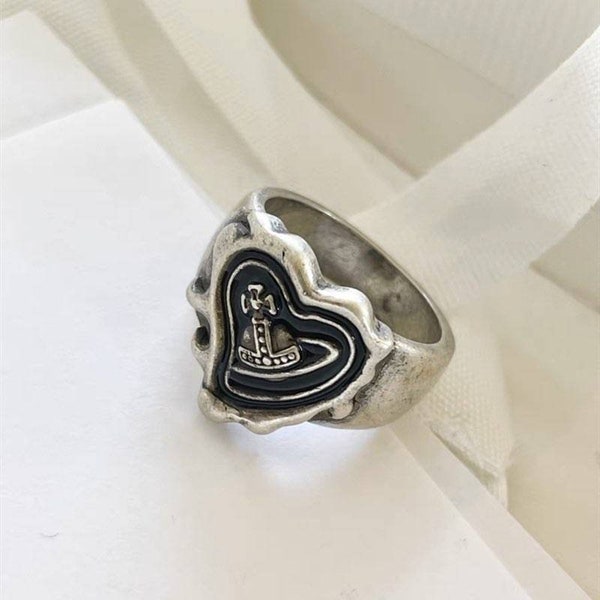 vivienne westwood heart seal ring