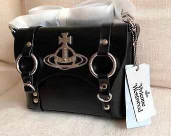 Vivenne Westwood Crossbody Bag in Black
