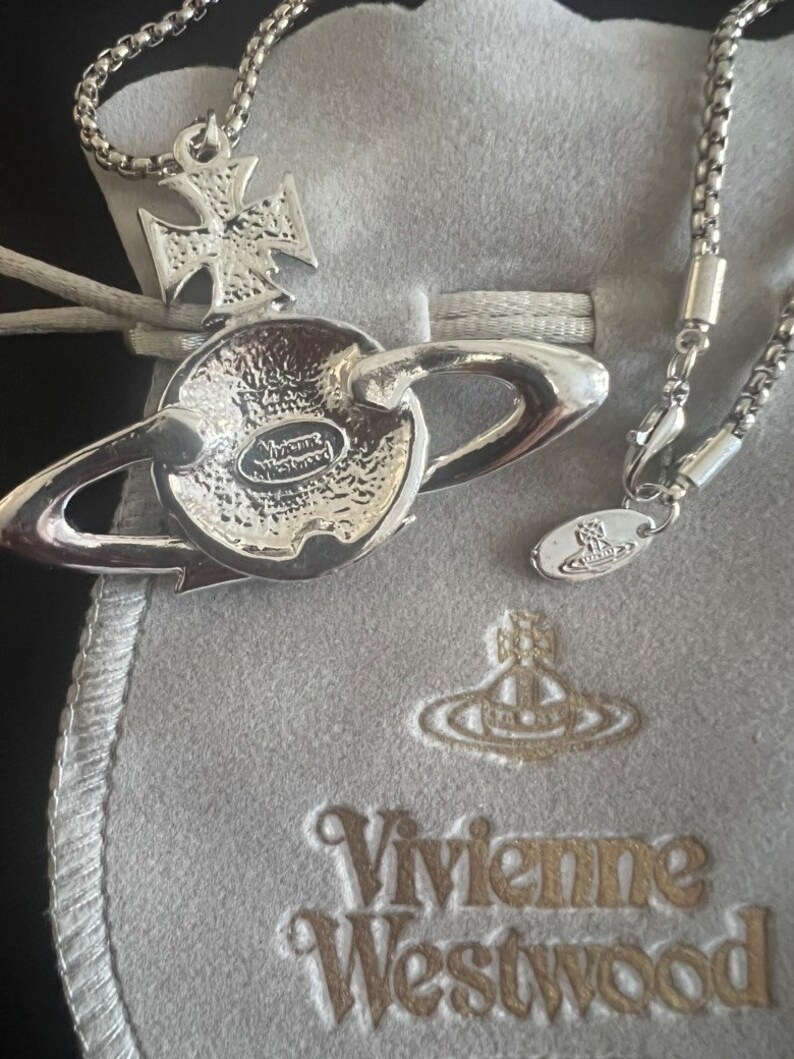 Vivienne Westwood Star Necklace Pink or Green With Dust Bag Etsy