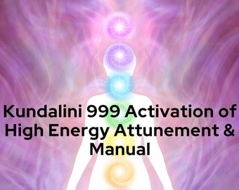 Kundalini 999Activation of High Energy  Manual and Attunement