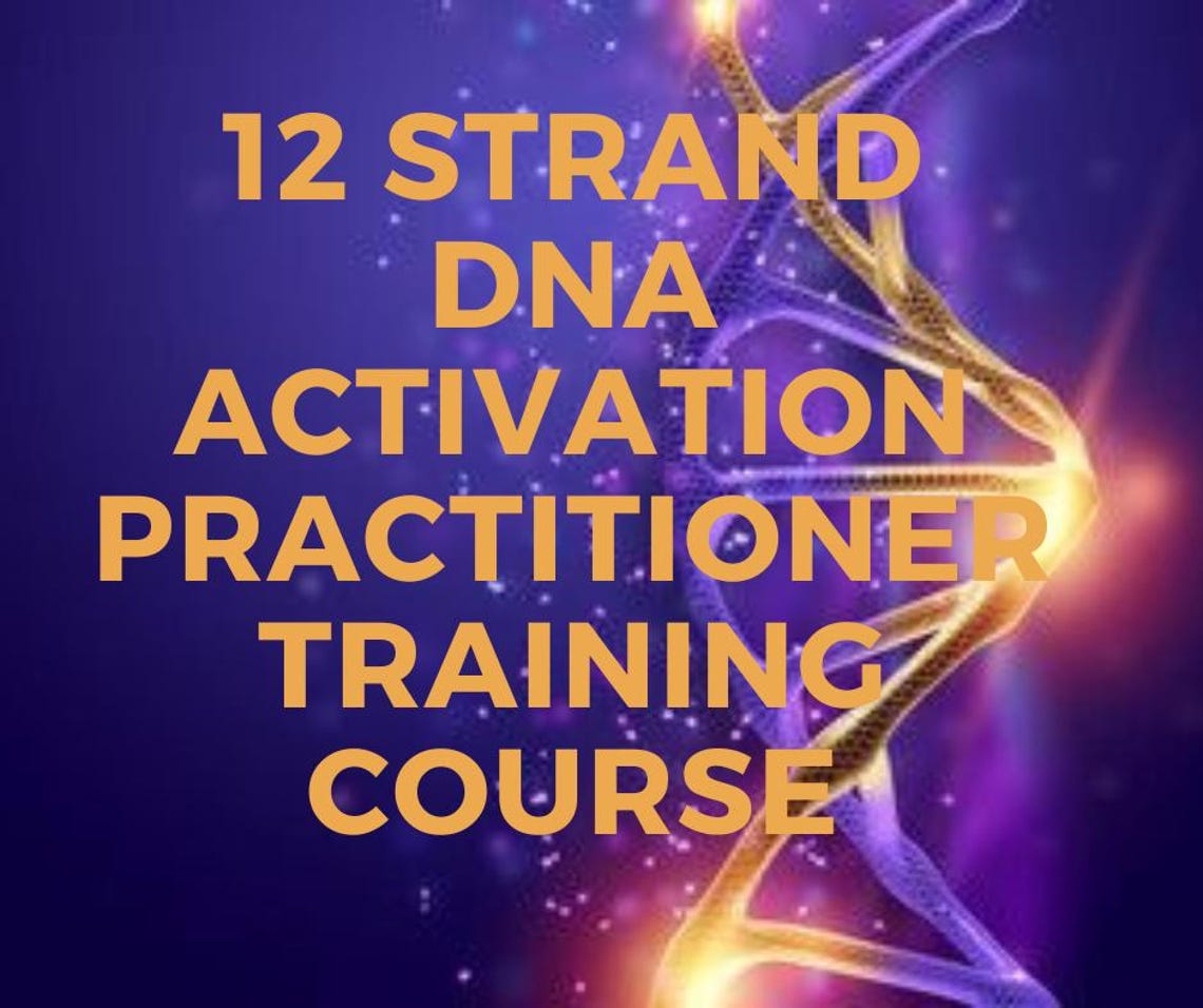 12 Strand DNA Activation Practitioner Manual - Etsy