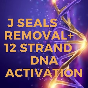 12 Strand DNA Activation | J-Seals & Unnatural Seals Removal | DNA Activation Package | J Seals Removal | J-seals removal