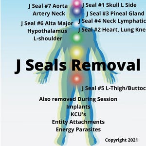 J Seals Removal | Energy Clearing | Release Energetic Blocks & Expand DNA Potential | J Seal