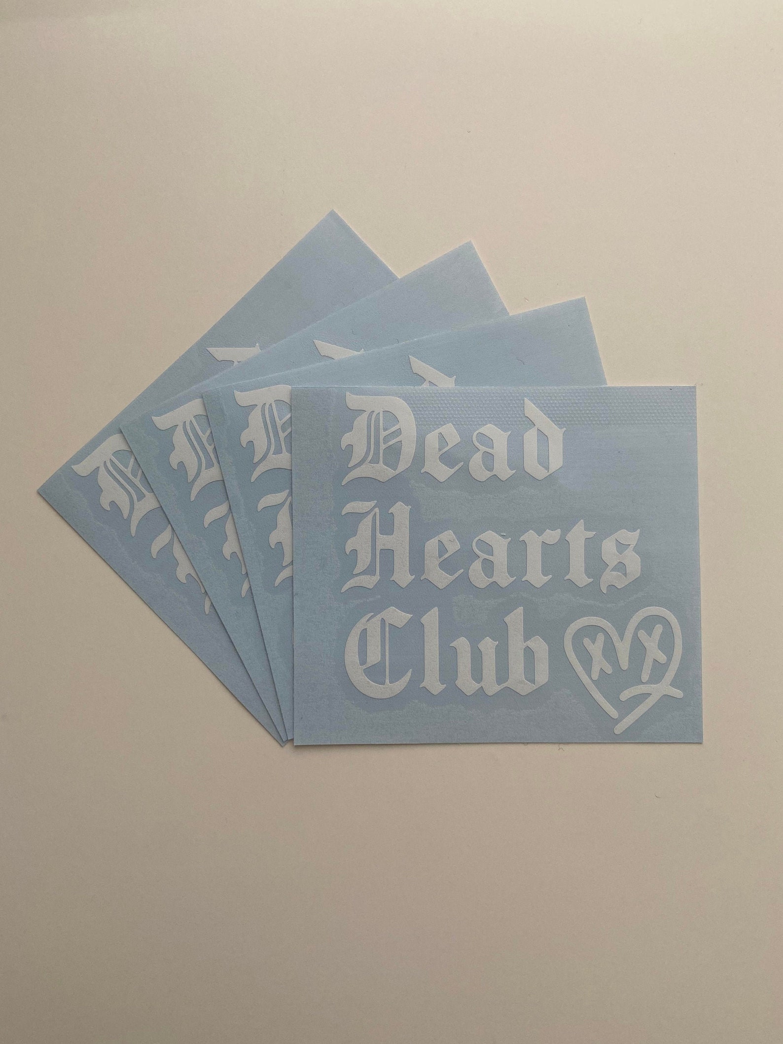 Dead Hearts Club Sticker - Etsy