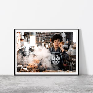 Street Food in Seoul | Print