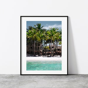 | plage de Boracay Imprimer