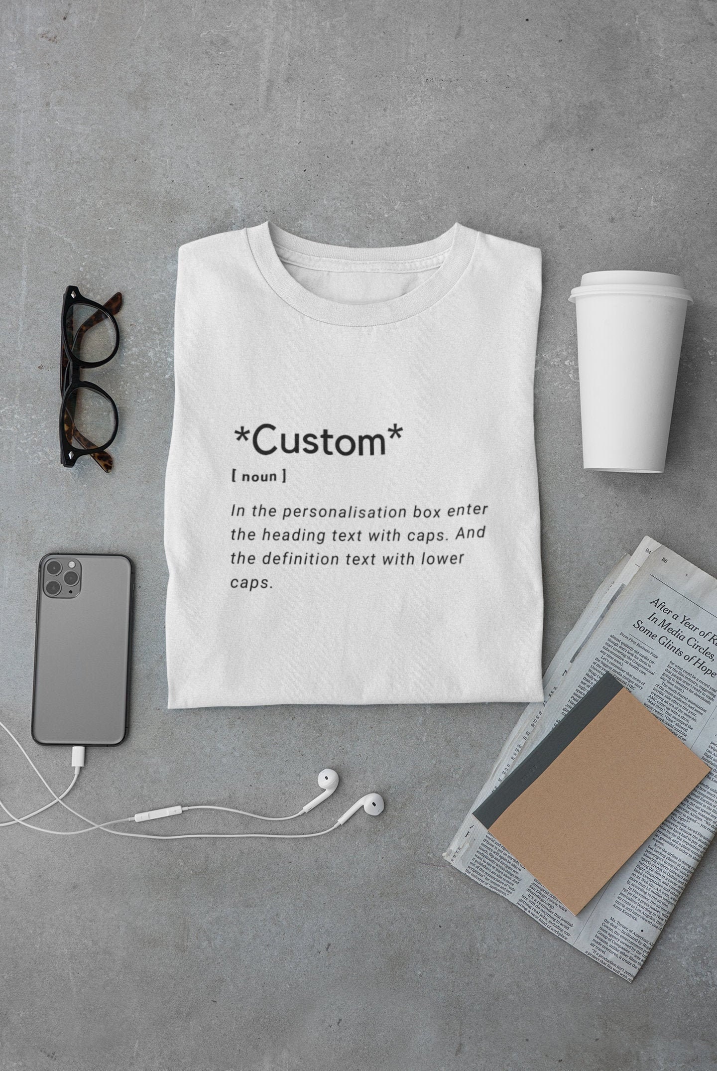 Custom Dictionary Definition T-shirt, Personalised Gift Funny Shirt ...