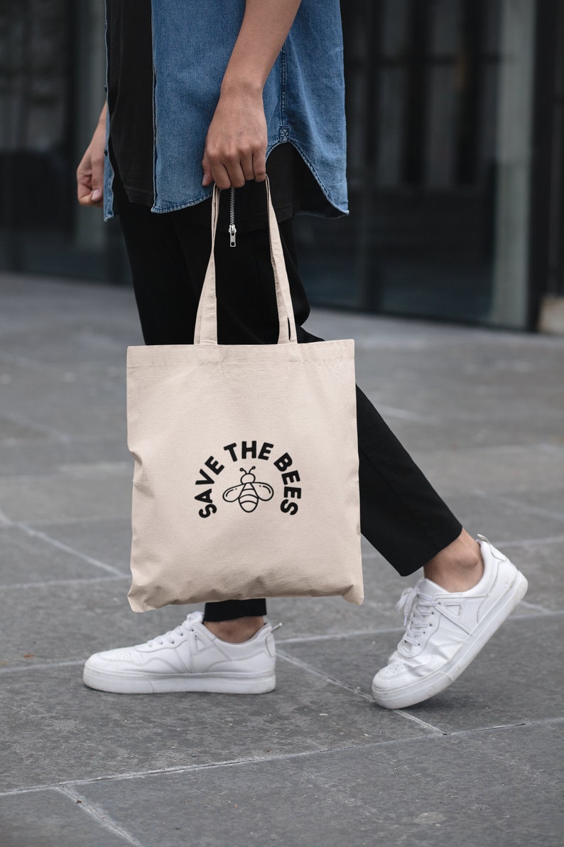 Save the Bees Tote Bag Eco Friendly Bag Bag for Life - Etsy UK
