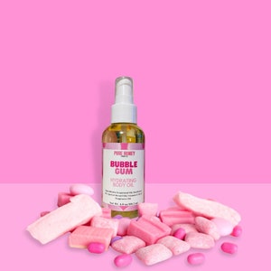 Bubblegum Hydrating Body Oil | Luxurious and Hydrating | Non-Greasy | For dry, cracked skin|