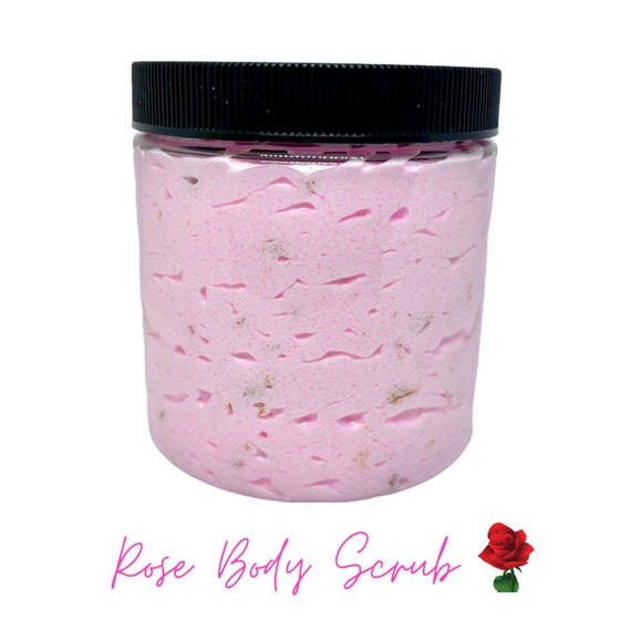 Rose Body Scrub Etsy