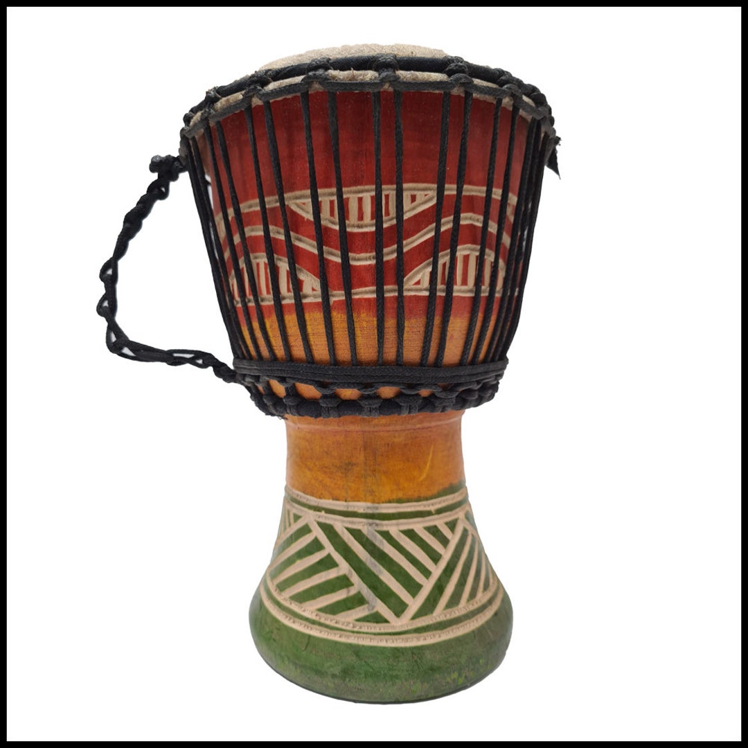 Premium Quality Djembe Drum Wood Shell Rope African Djembe Etsy