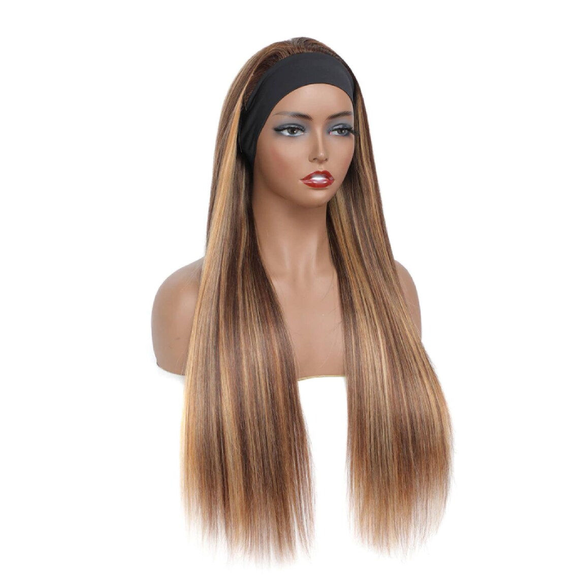Highlight Human Hair Wigs for Black Women Bone Straight Etsy