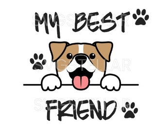 Download Dog Best Friend Svg Etsy