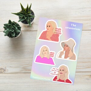 Real Housewives of Beverly Hills - Kathy Hilton Sticker sheet